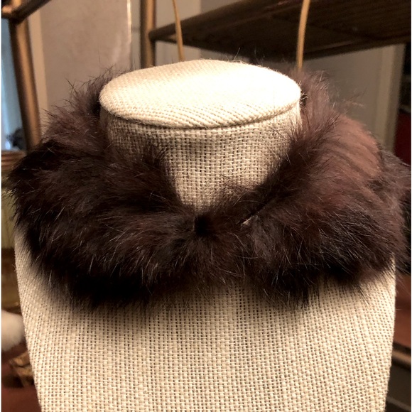 ** Vintage Fur Collar ** SOFT~Mink or Rabbit? - Picture 15 of 15